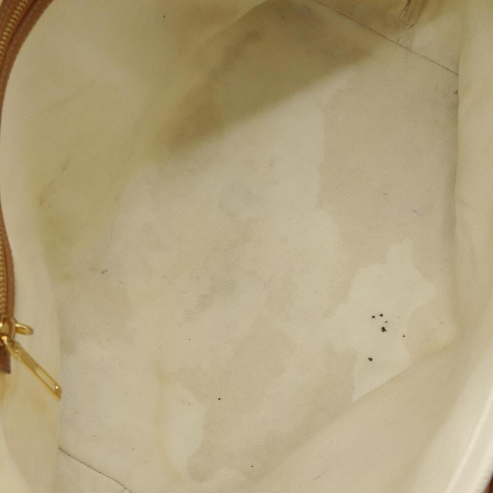 CELINE Horizontalkava Tote Bag Canvas White Gold - Picture 11 of 16